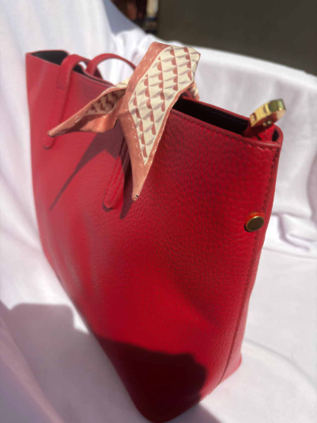Cosmic Muse Tote- Red