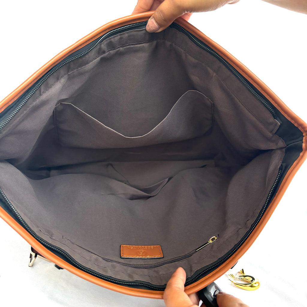 Majestic Poise Tote- Black