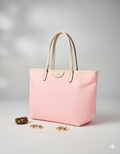 Majestic Poise Tote- Pink