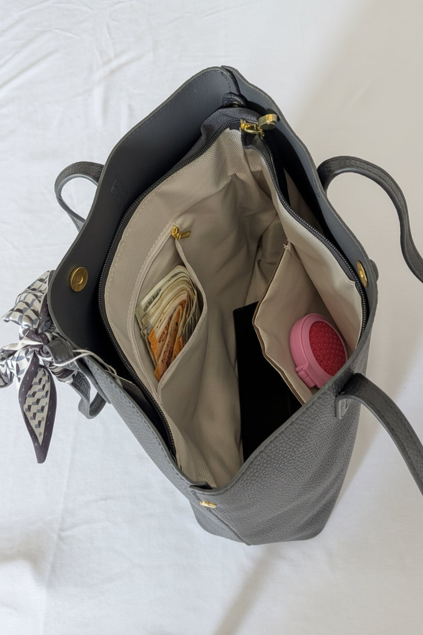 Cosmic Muse Tote- Black