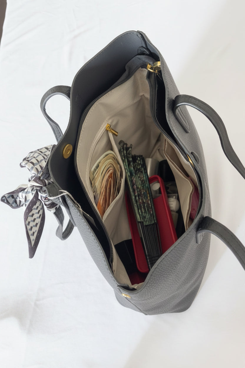 Cosmic Muse Tote- Black