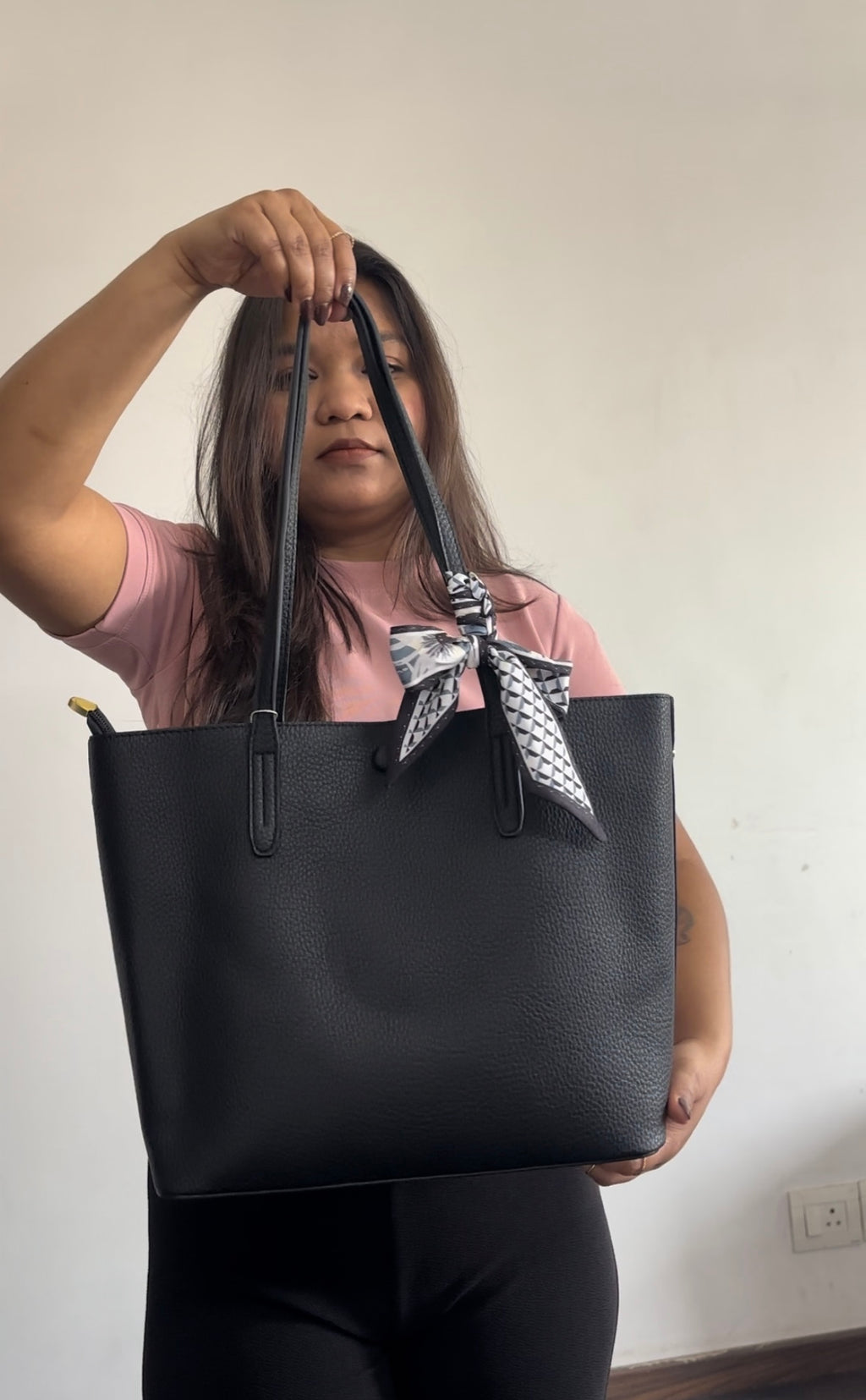 Cosmic Muse Tote- Black