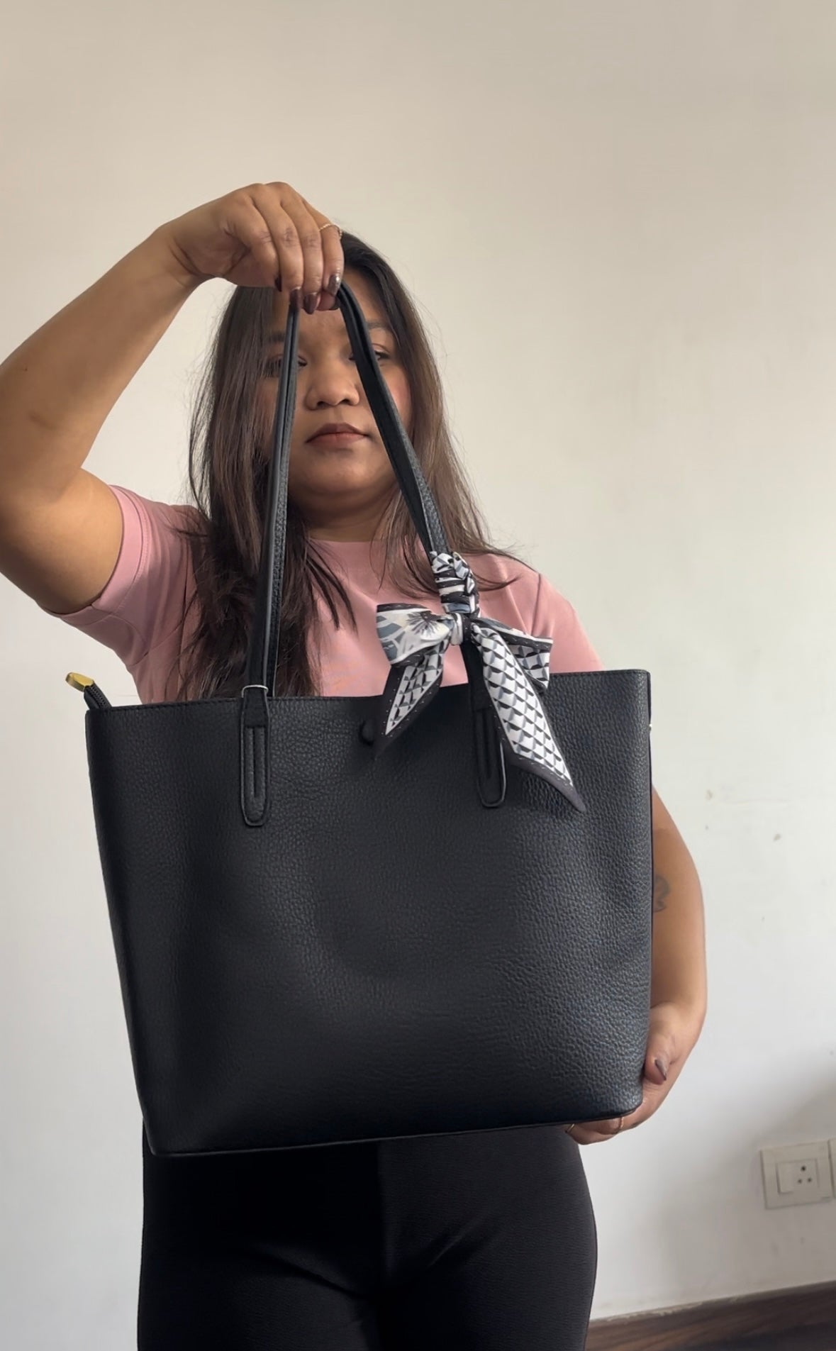 Cosmic Muse Tote- Black