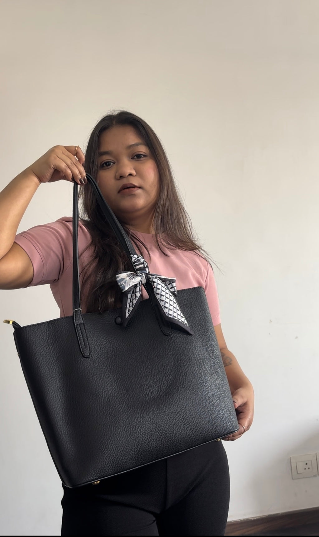 Cosmic Muse Tote- Black