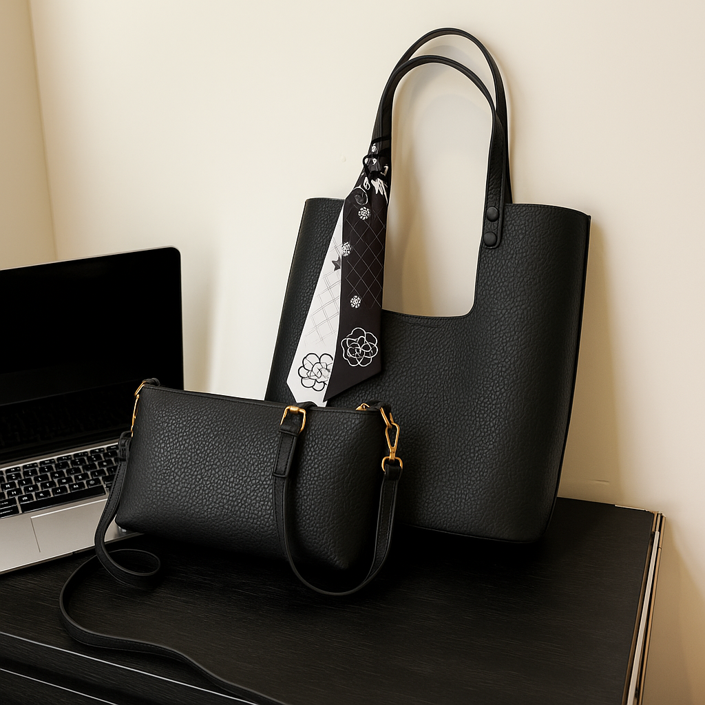 Metropolitan Sleek Set- Black